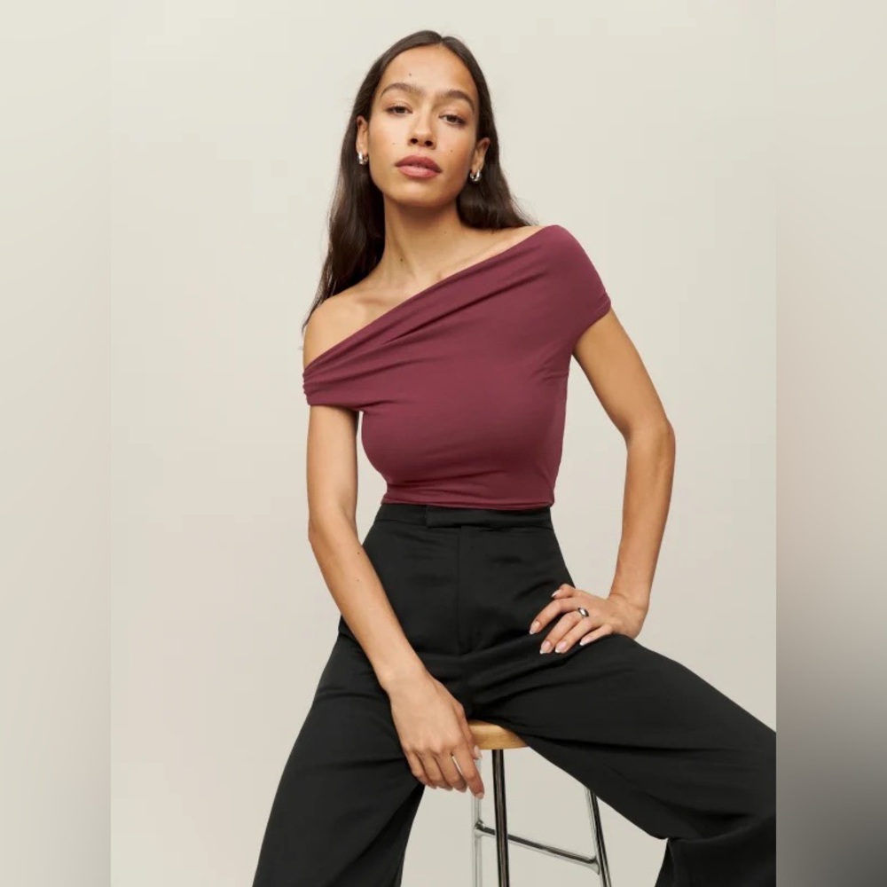 Reformation Cello Knit Top